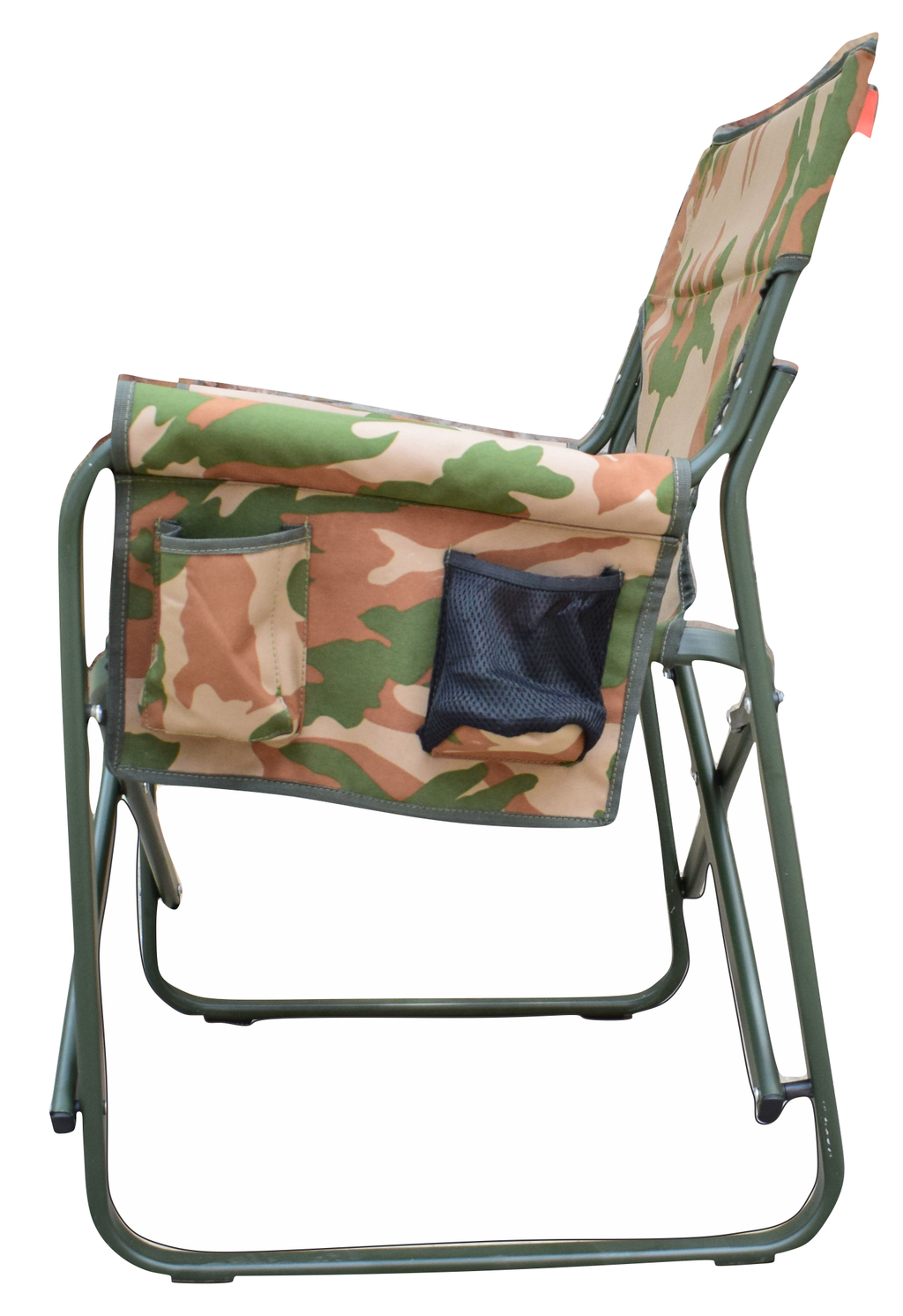 Deluxe Folding Chair with Arms frame Aluminum CCD Colour