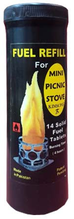 Fuel Refill 14 Tablets for Micro Stove