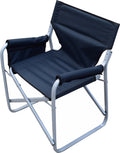 Deluxe Folding Chair with Arms frame Aluminum