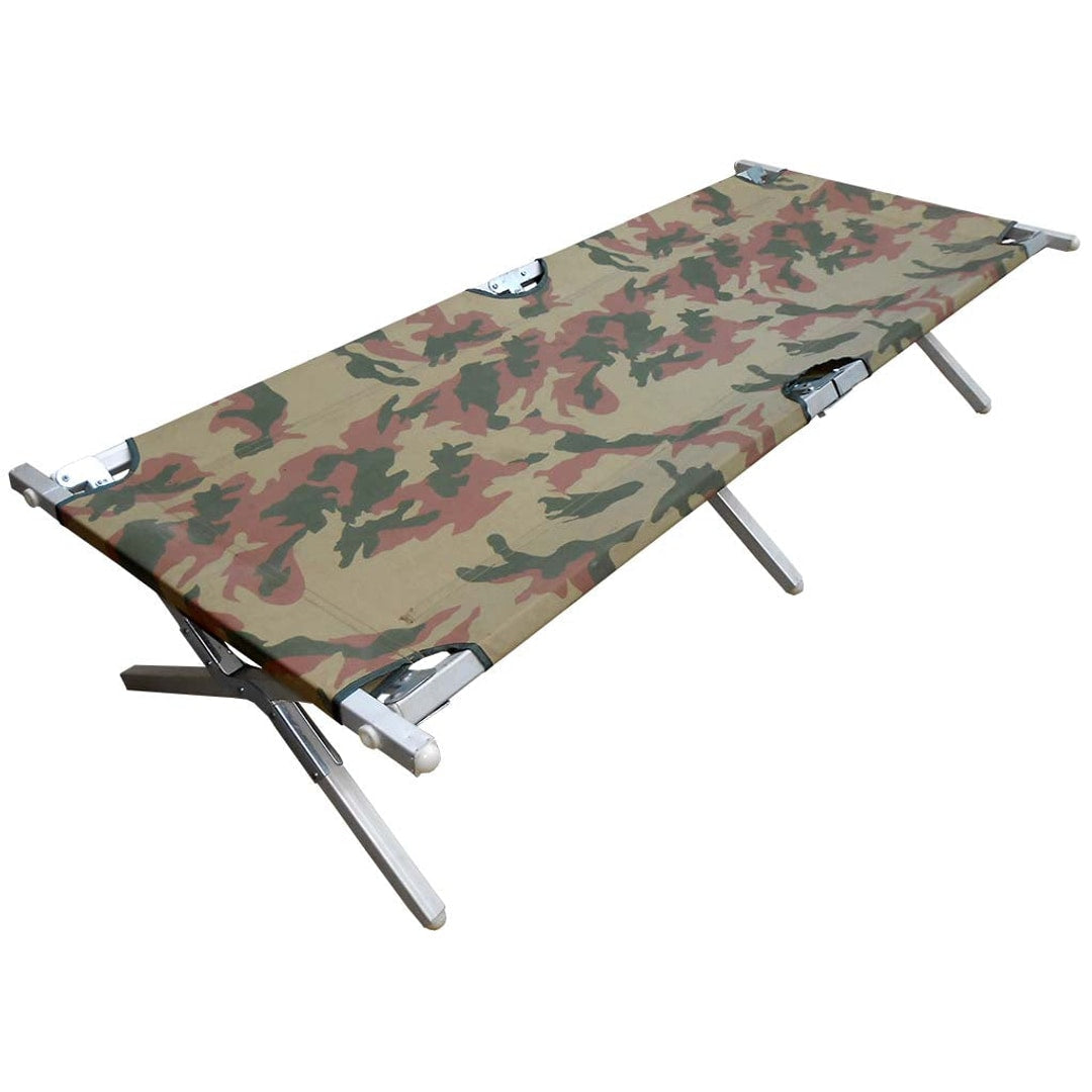 Zuflah Folding Bed With Aluminum Frame Camouflage - view 1