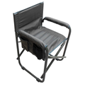 Standard Folding Chair With Arms Frame Aluminum