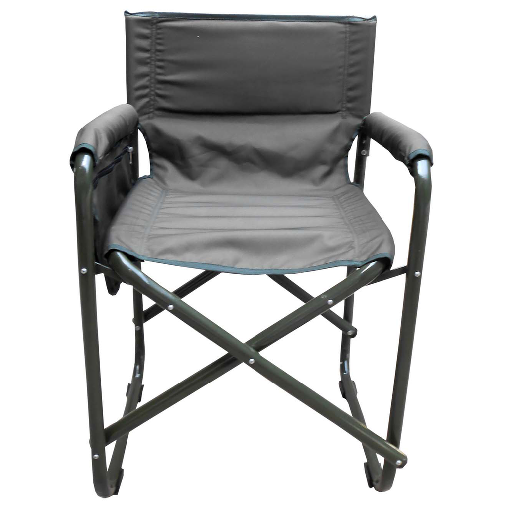Standard Folding Chair With Arms Frame Aluminum
