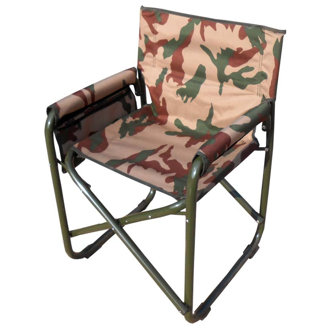 Zuflah Standard Folding Chair With Arms Frame Aluminum Camouflage - view 1