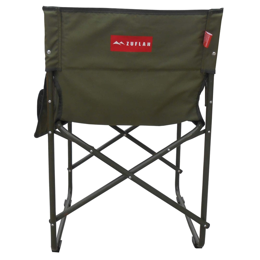 Camping Folding Chair With Arms Frame Iron