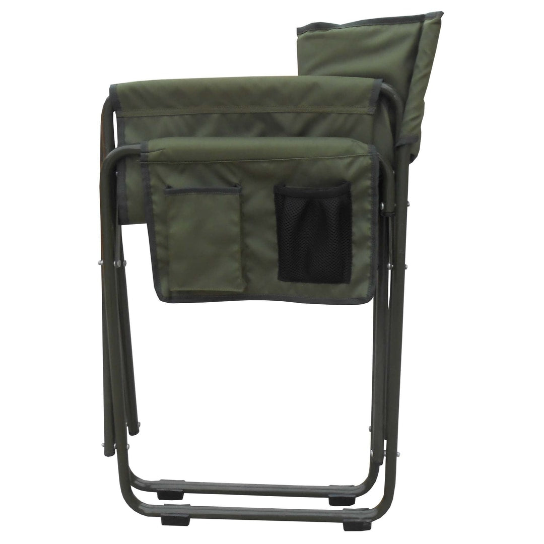 Camping Folding Chair With Arms Frame Iron