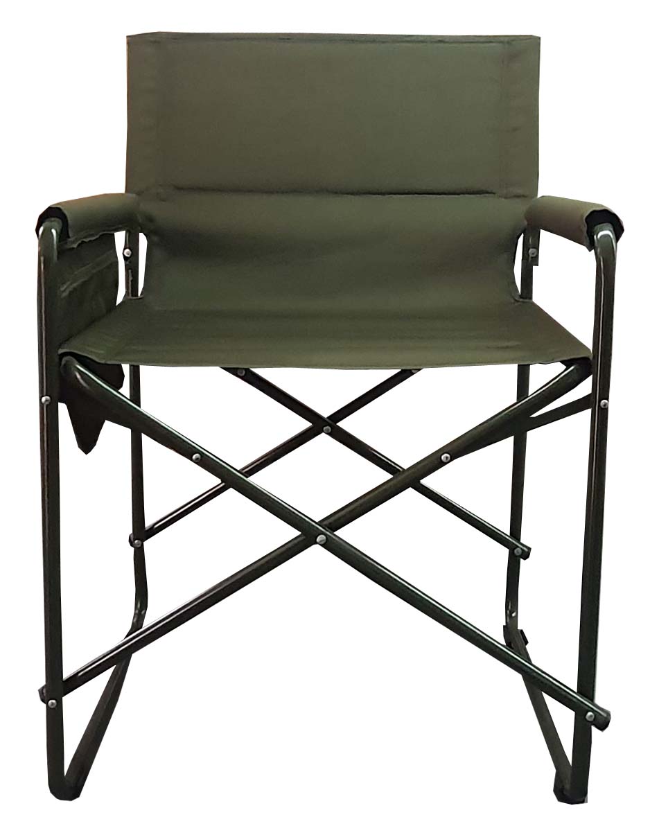 Camping Folding Chair With Arms frame Iron Large