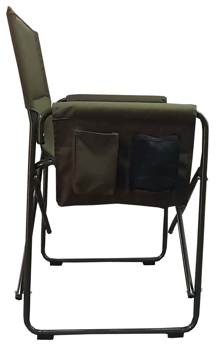 Camping Folding Chair With Arms frame Iron Large