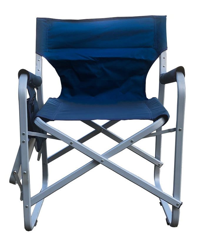 Deluxe Folding Chair with Arms & Attahced Table Frame Aluminum