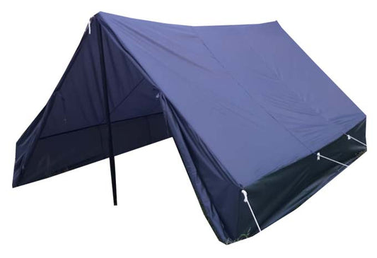 Zuflah Economical Flood Relief Tent 3X4m (10X13ft) Single Fly with Wall