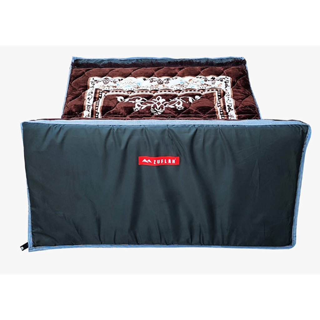 Zuflah Prayer Mat With Back Support - view 4