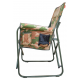 Deluxe Folding Chair with Arms frame Aluminum CCD Colour