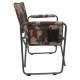 Camping Folding Chair With Arms frame Iron Camouflage